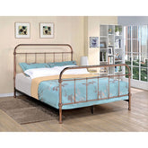 Tamia Bed Model Cm7739-Twin Bed By Furniture Of America